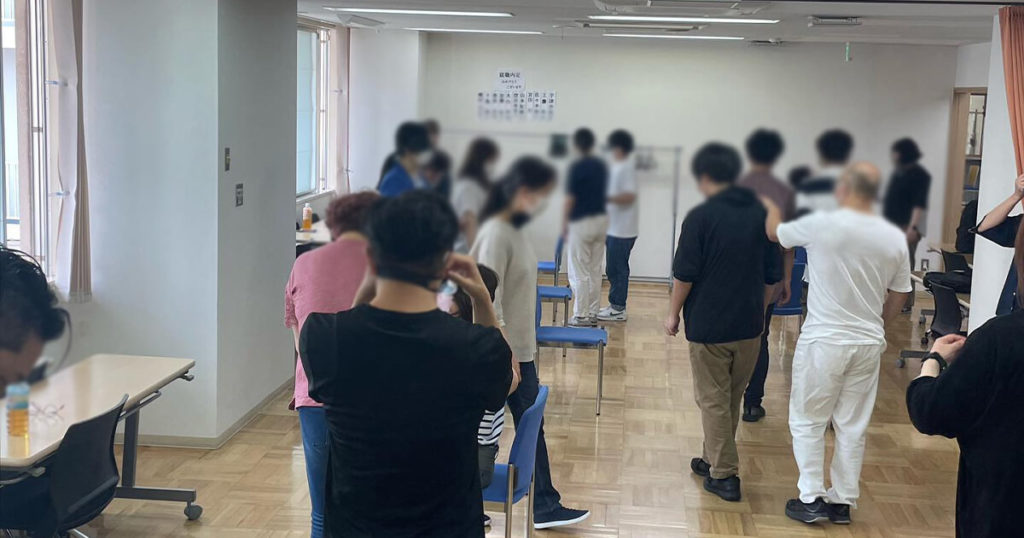 同行援護従事者養成研修/一般課程教室の様子