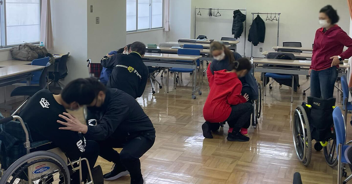 全身性ガイドヘルパー養成研修（教室の様子）