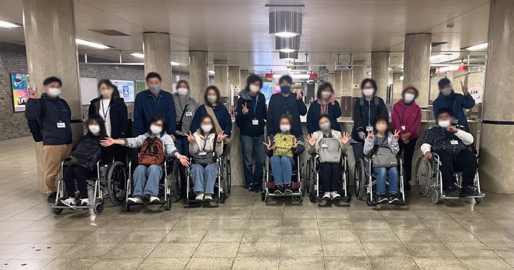 全身性ガイドヘルパー養成研修（記念撮影）