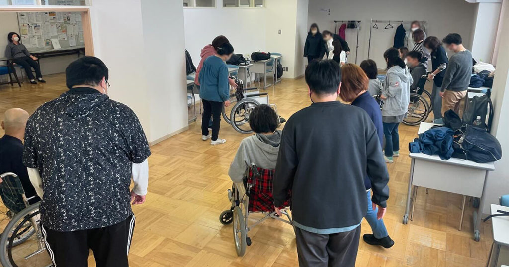 全身性ガイドヘルパー養成研修（教室の様子）