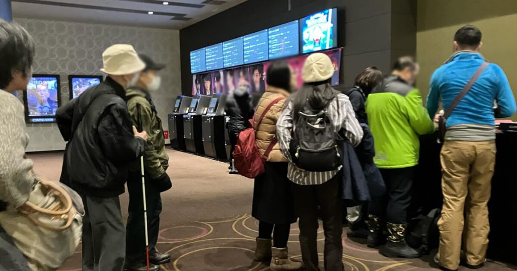 第30回sapporo.sscのチケット購入の様子