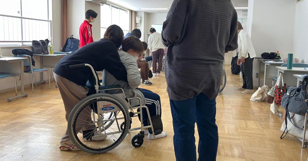 全身性ガイドヘルパー養成研修（教室の様子）