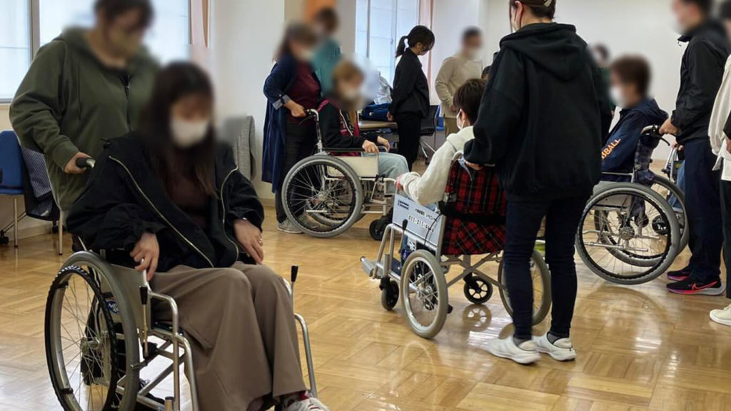 全身性ガイドヘルパー養成研修（教室の様子）