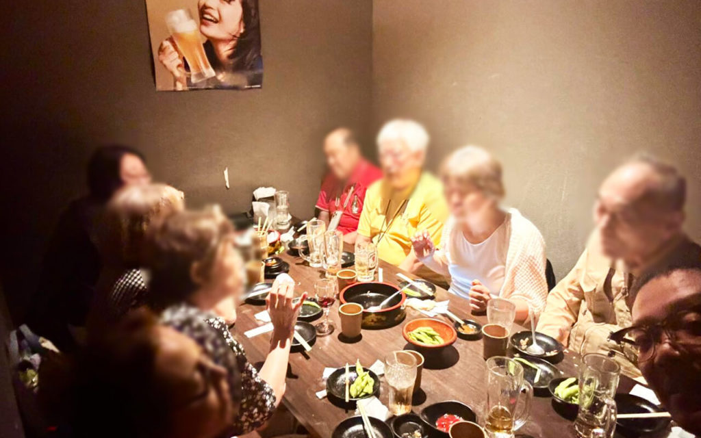 第34回sapporo.sscの打上げの様子