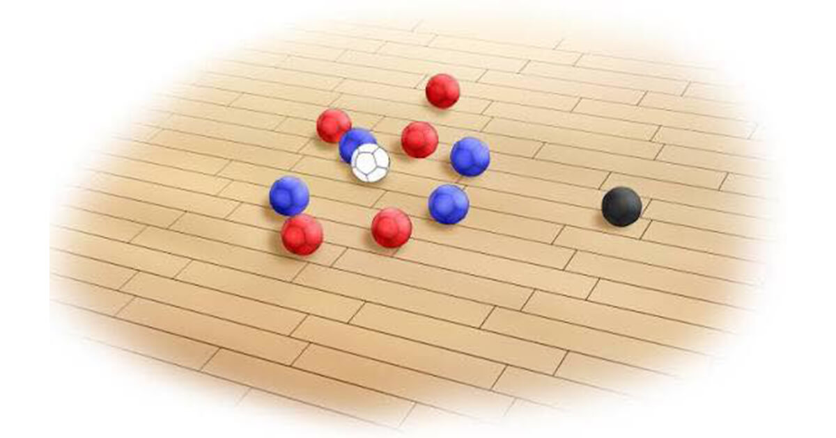 ボッチャのイラスト