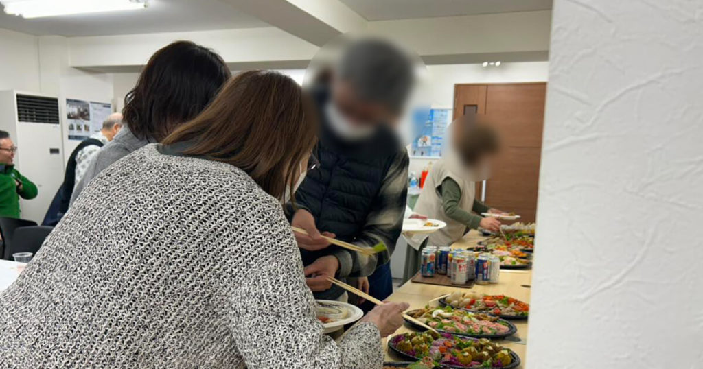 2025年忘年会の様子