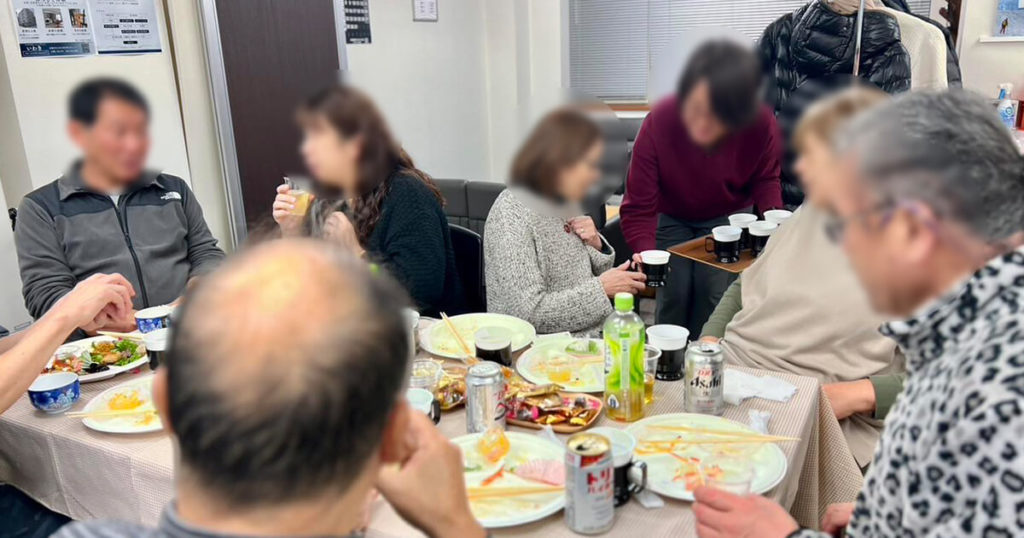 2025年忘年会の様子