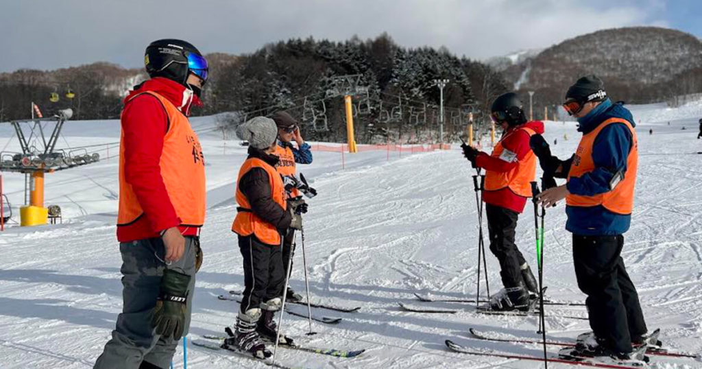 カムイスキーリンクスのゲレンデの様子
