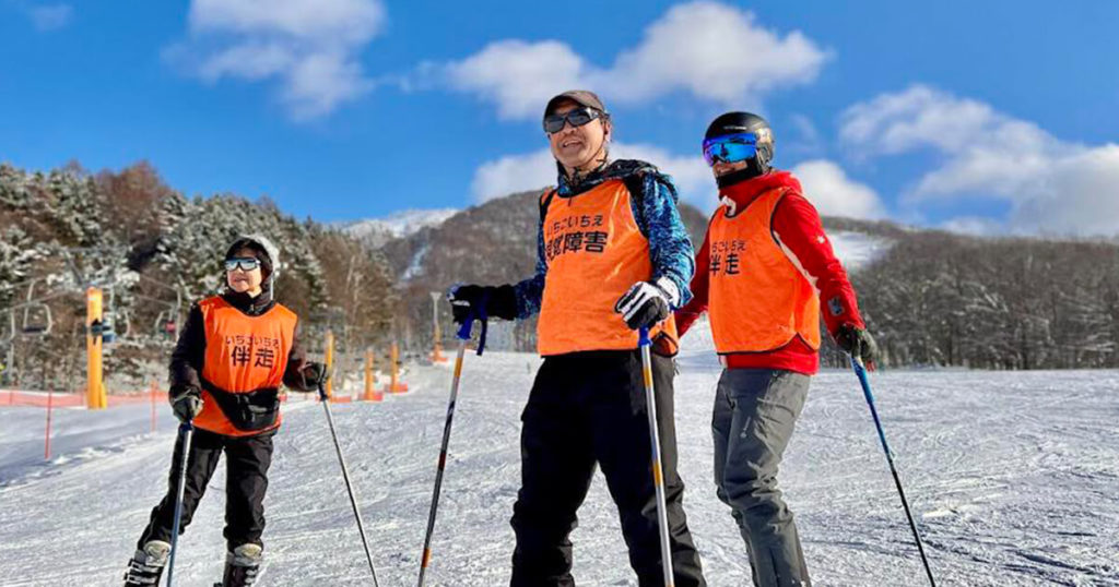 カムイスキーリンクスのゲレンデの様子
