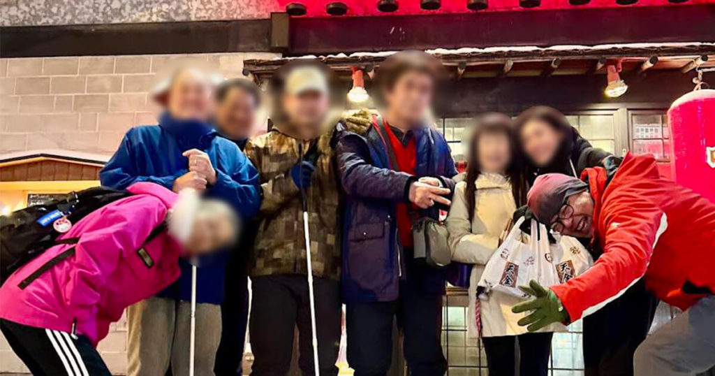 旭川での街中での様子